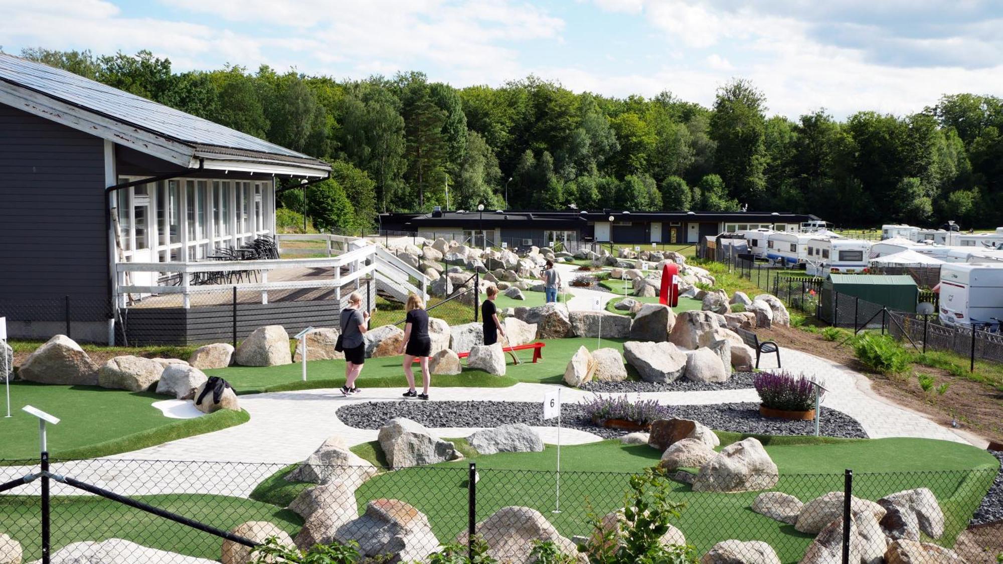 Halens Camping Och Stugby Olofstrom ภายนอก รูปภาพ
